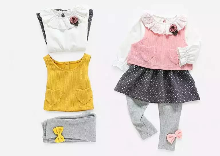 回头率高的秋装,儿童中长款洋气秋装