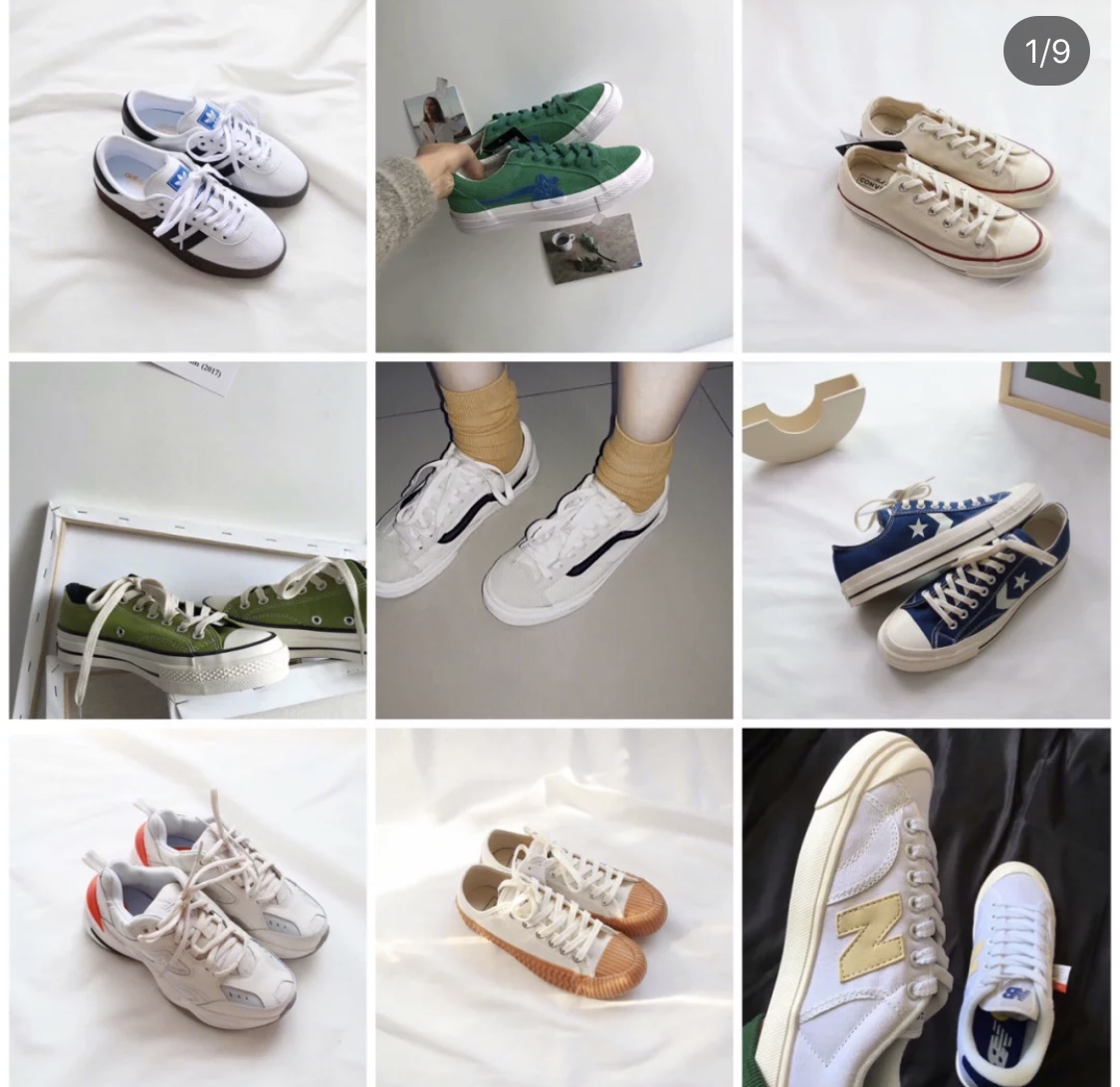 百搭潮流学生鞋秋天,学生党百搭鞋必备