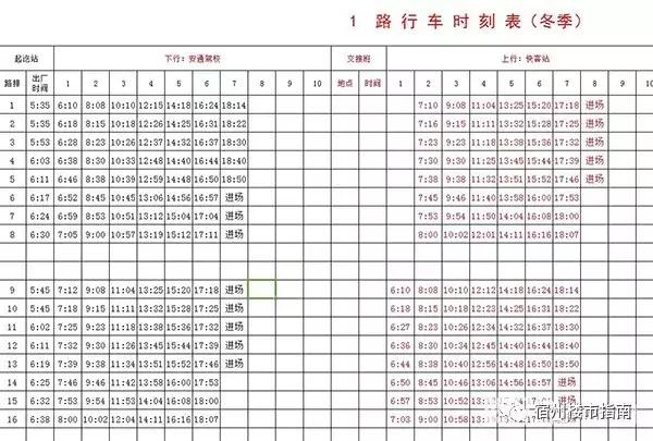 宿州东站公交车时间表最新,宿州公交车最新班线通知