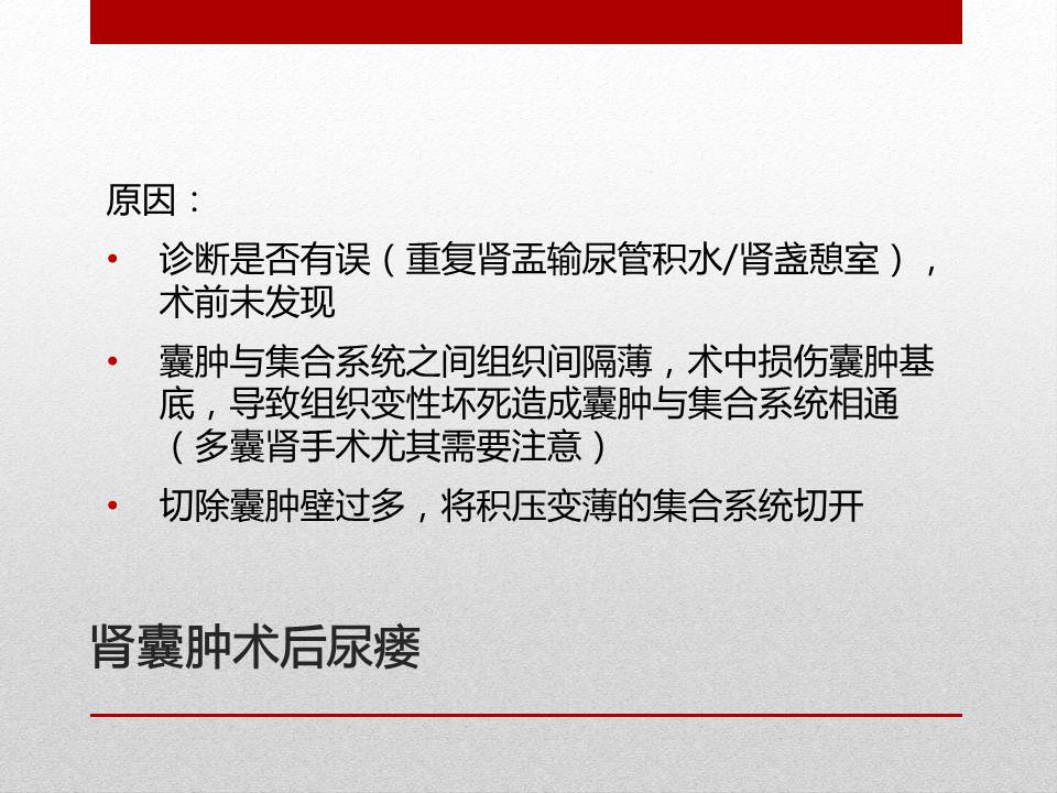 「图文+语音」刘明｜泌尿外科腹腔镜手术并发症的术中及术后处理