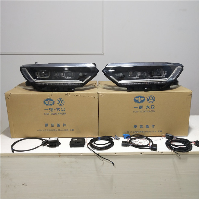 迈腾b8l老款随动大灯介绍,迈腾b8l大灯改透镜