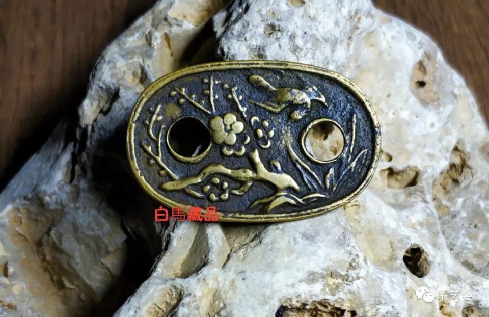 白马讲铜荷包扣收藏