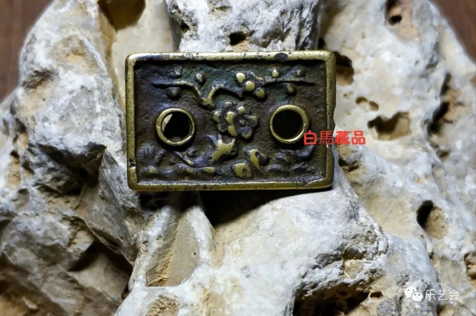 白马讲铜荷包扣收藏