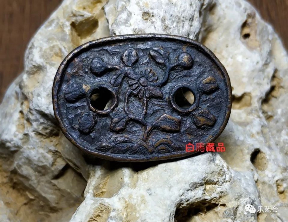白马讲铜荷包扣收藏