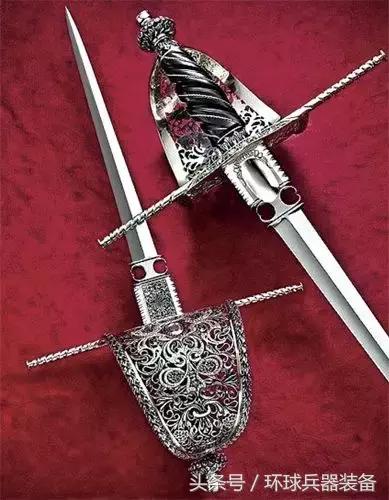 欧洲文艺复兴冷兵器,欧洲剑冷兵器