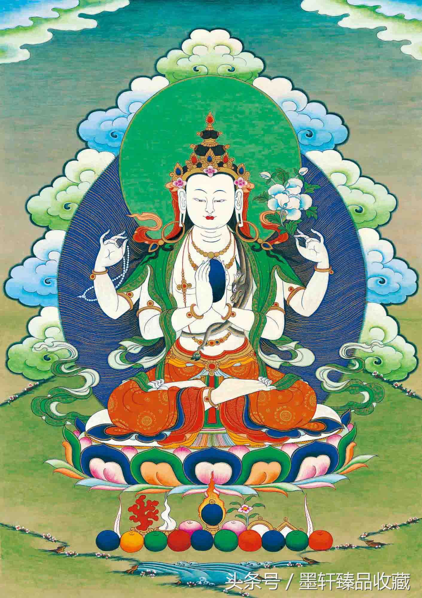 唐卡古画入门教学视频,国画临摹画册零基础