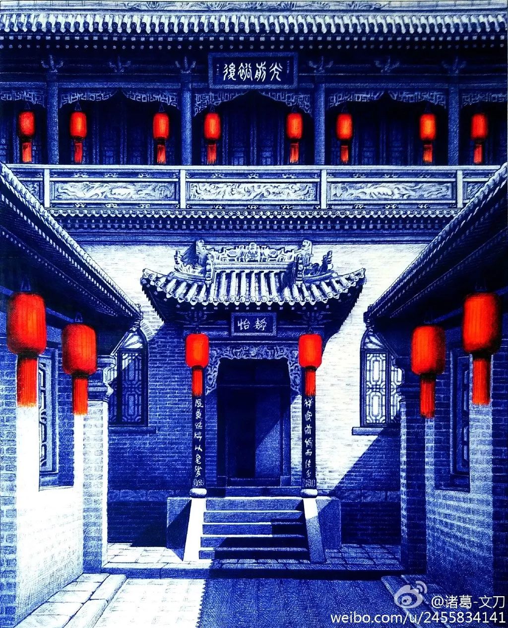 八大圆珠笔,顶级圆珠笔画欣赏