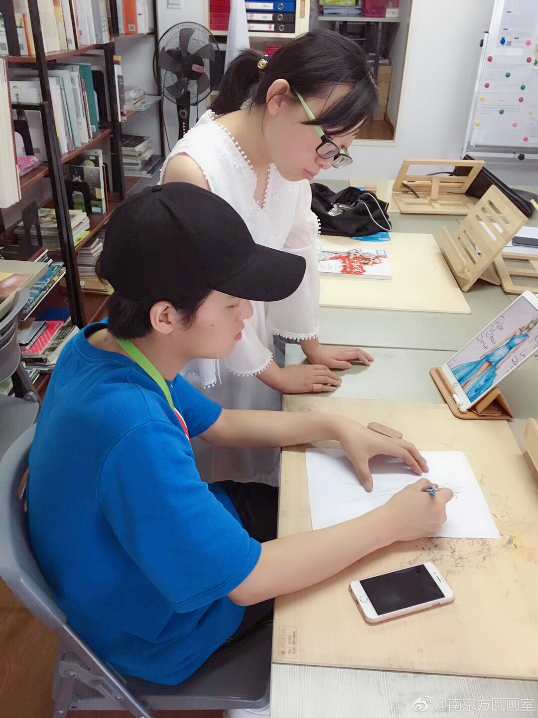 南京方圆画室图片大全,零基础插画设计画室