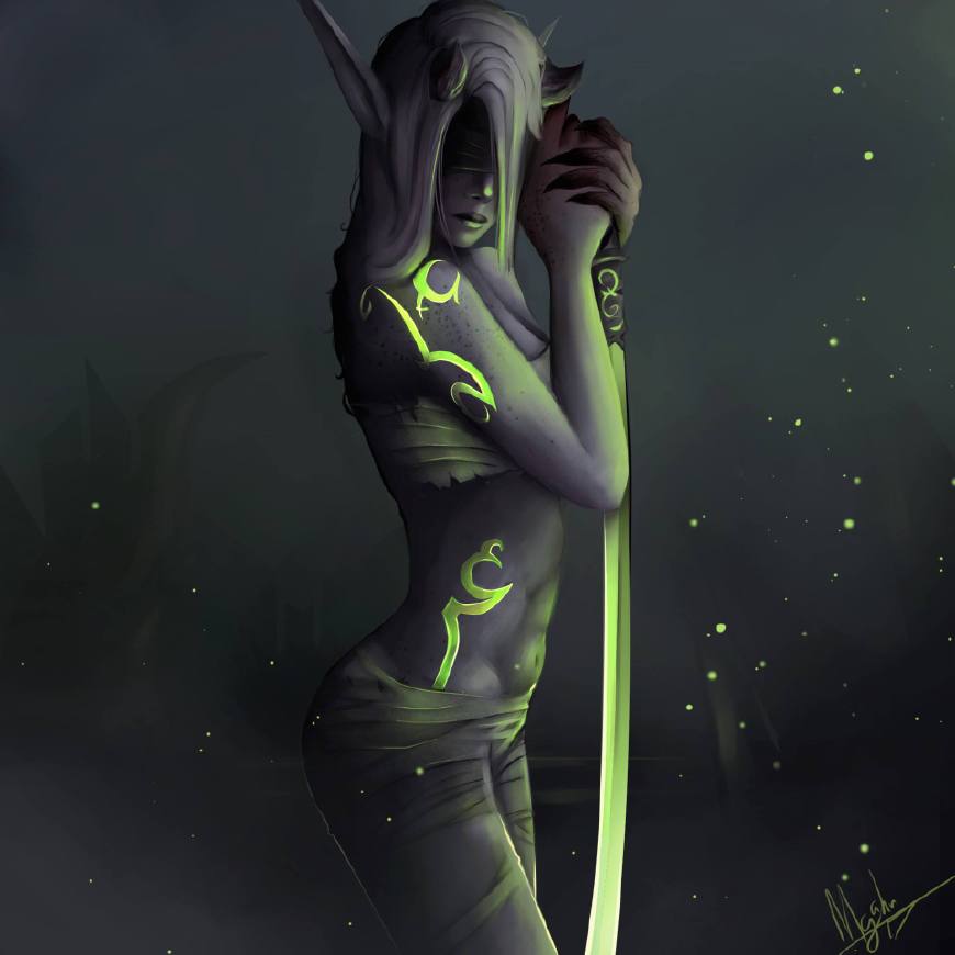 魔兽世界dh打法,魔兽世界dh带什么武器