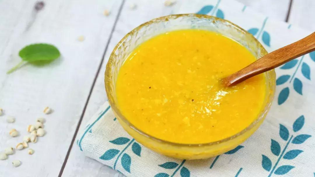 南瓜山药薏米糊辅食,南瓜薏米粥辅食