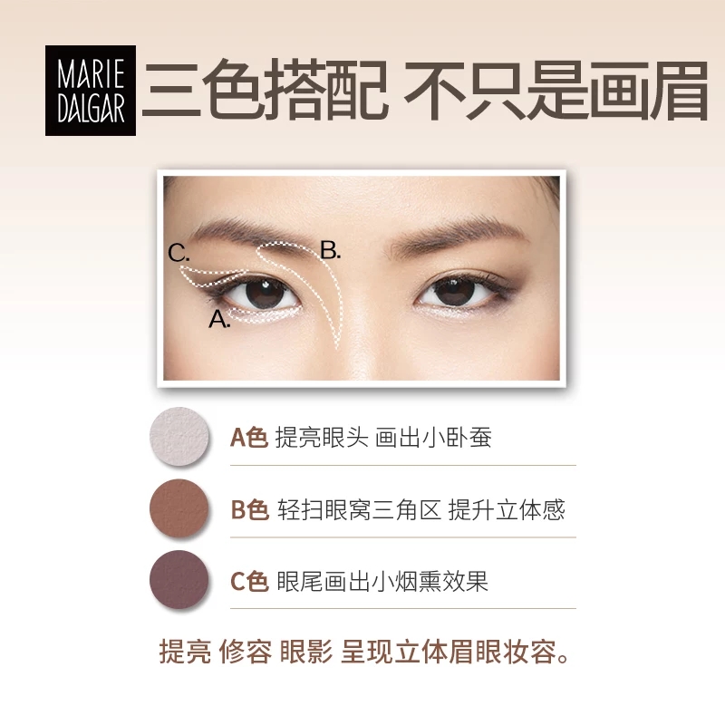 眉笔推荐画出的眉毛根根分明自然,好用不脱妆的眉笔和眉粉