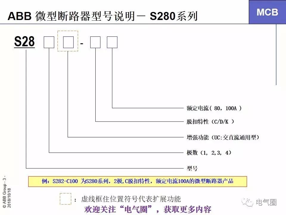 abb高压断路器型号说明书,家用abb断路器型号说明
