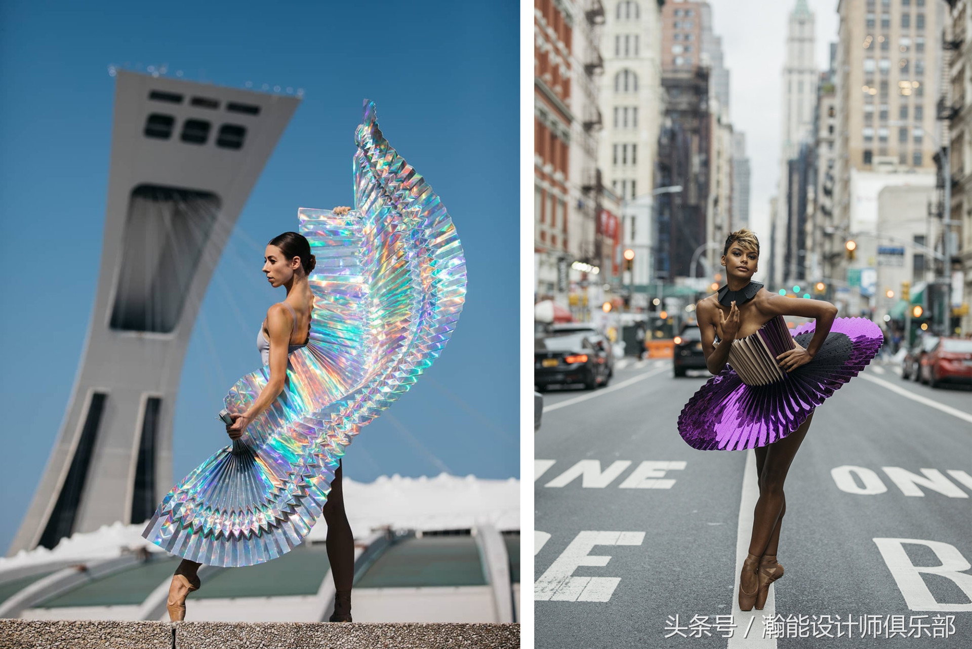 折纸舞蹈衣,折立体的芭蕾舞裙