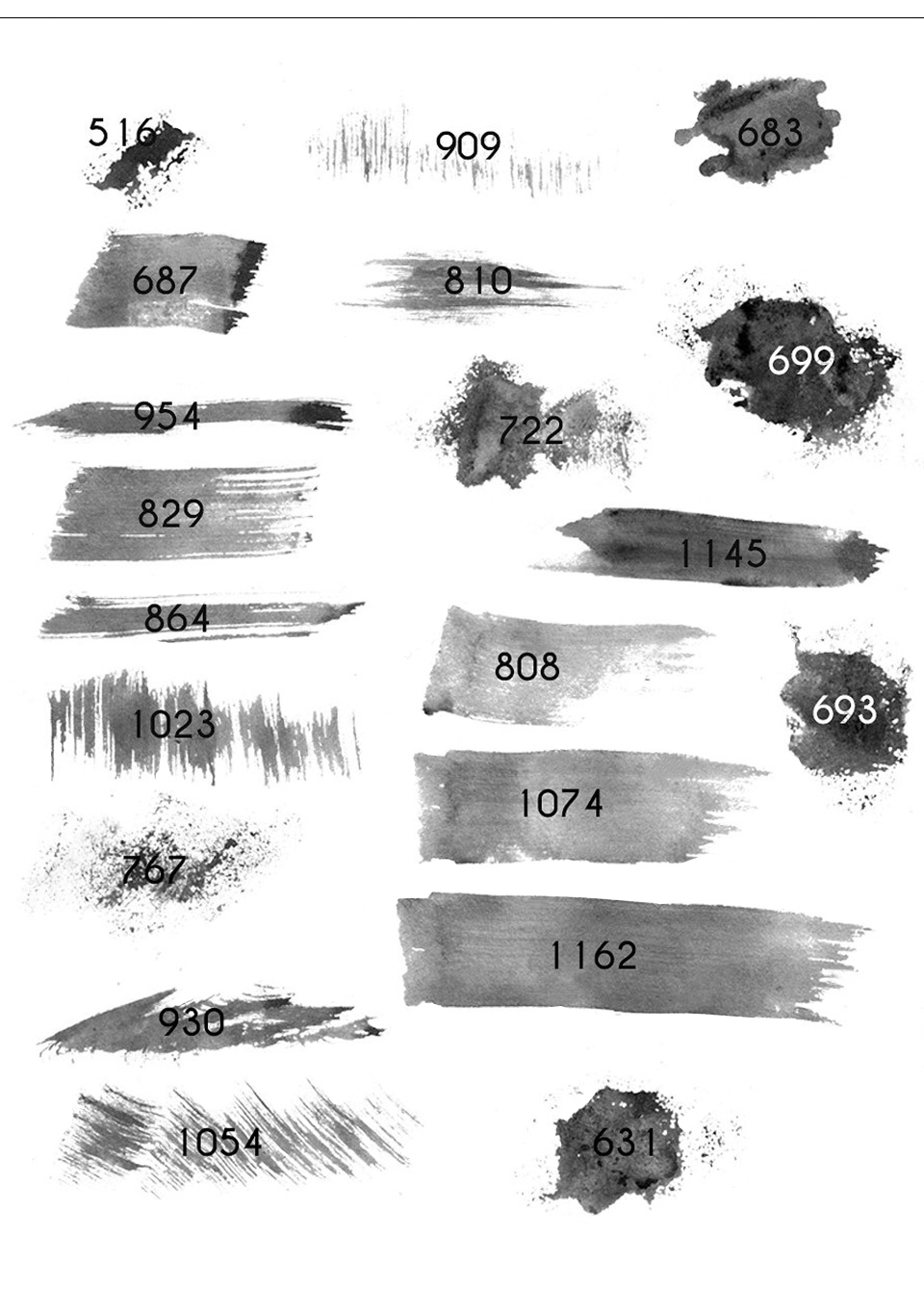 ps制作水墨笔刷png,中国风水墨毛笔笔刷