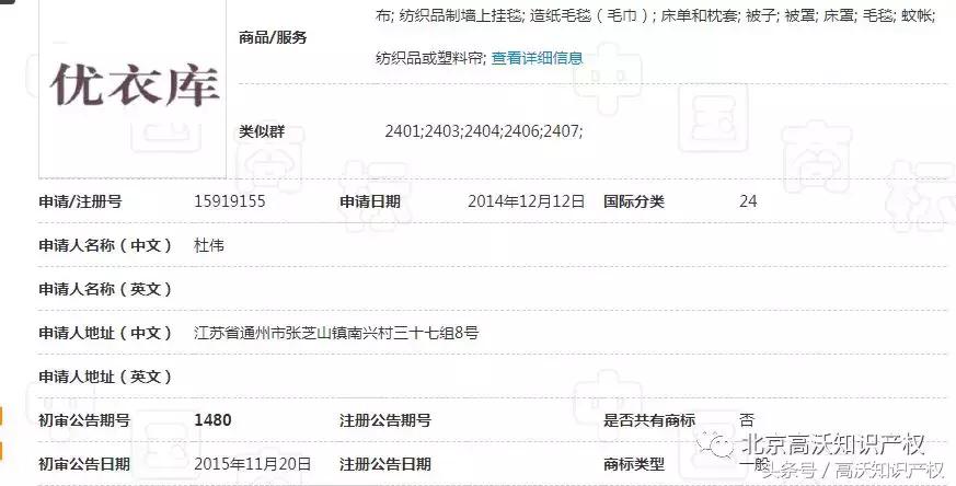 优衣库商标撤了还可以换吗,优衣库商标侵权案例分析