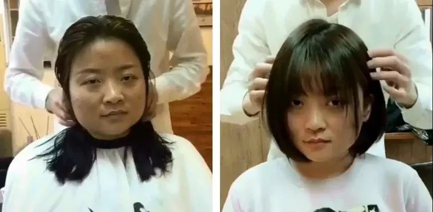 脸大颧骨高的女生适合什么发型,脸大脸圆头发少适合什么发型短发