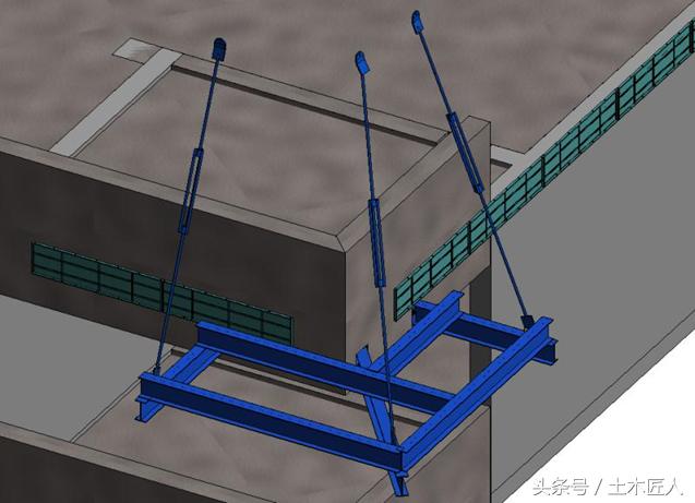 铝合金悬挑脚手架,铝合金结构施工脚手架