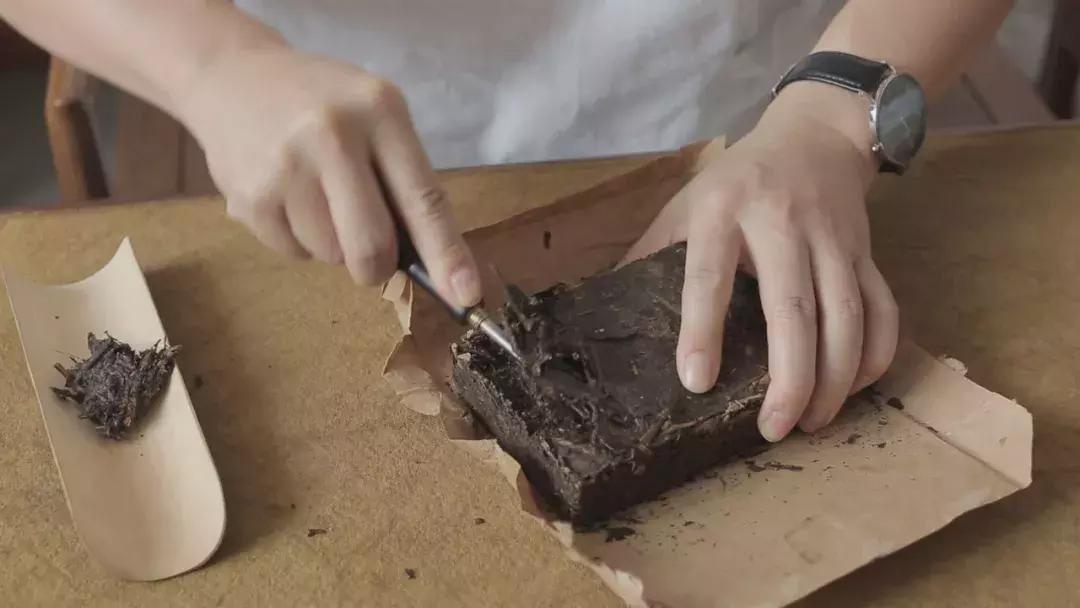 安化黑茶1992年1700克茶砖,安化老黑茶茯砖茶