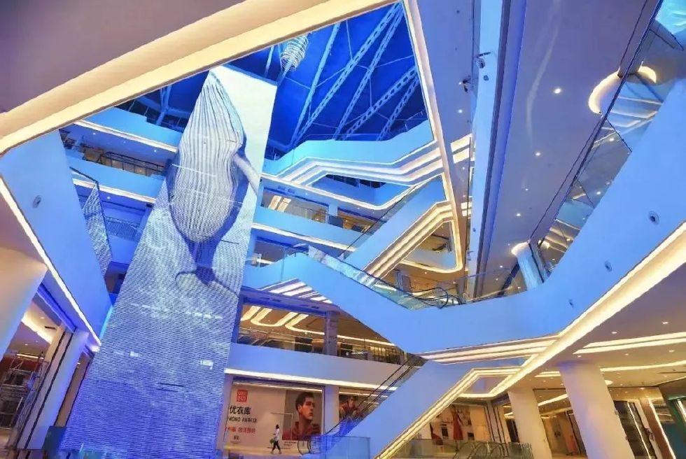 西安momopark购物中心入口,西安吉祥村momopark商场