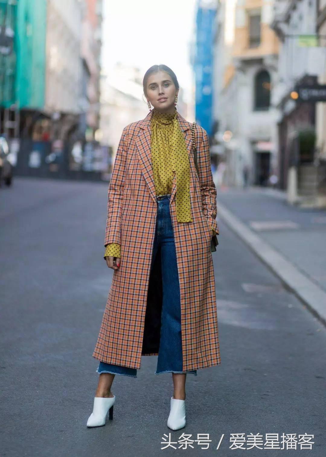 大衣女韩版慵懒风显高显瘦,想要将大衣穿得显瘦又显高级版型