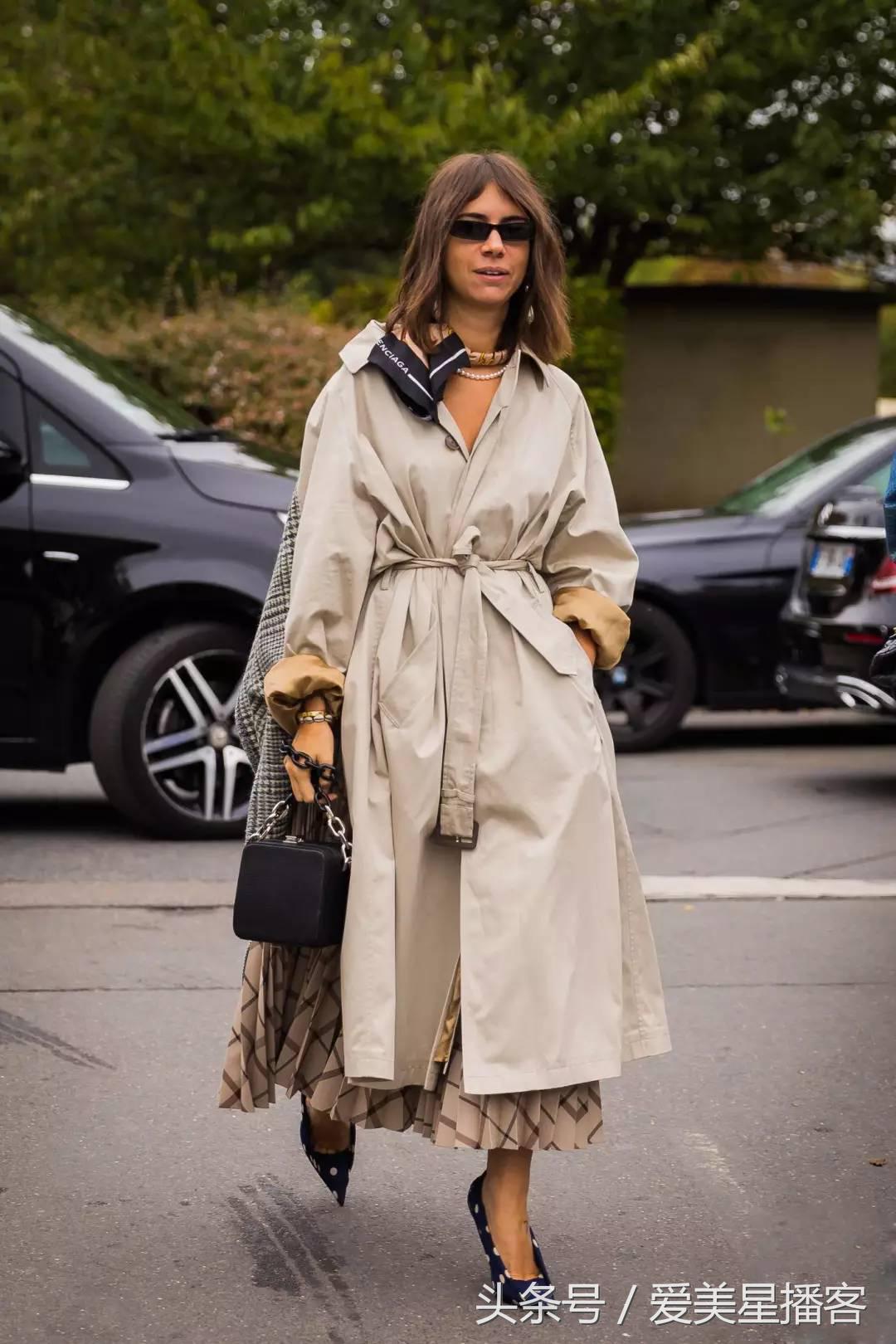 大衣女韩版慵懒风显高显瘦,想要将大衣穿得显瘦又显高级版型