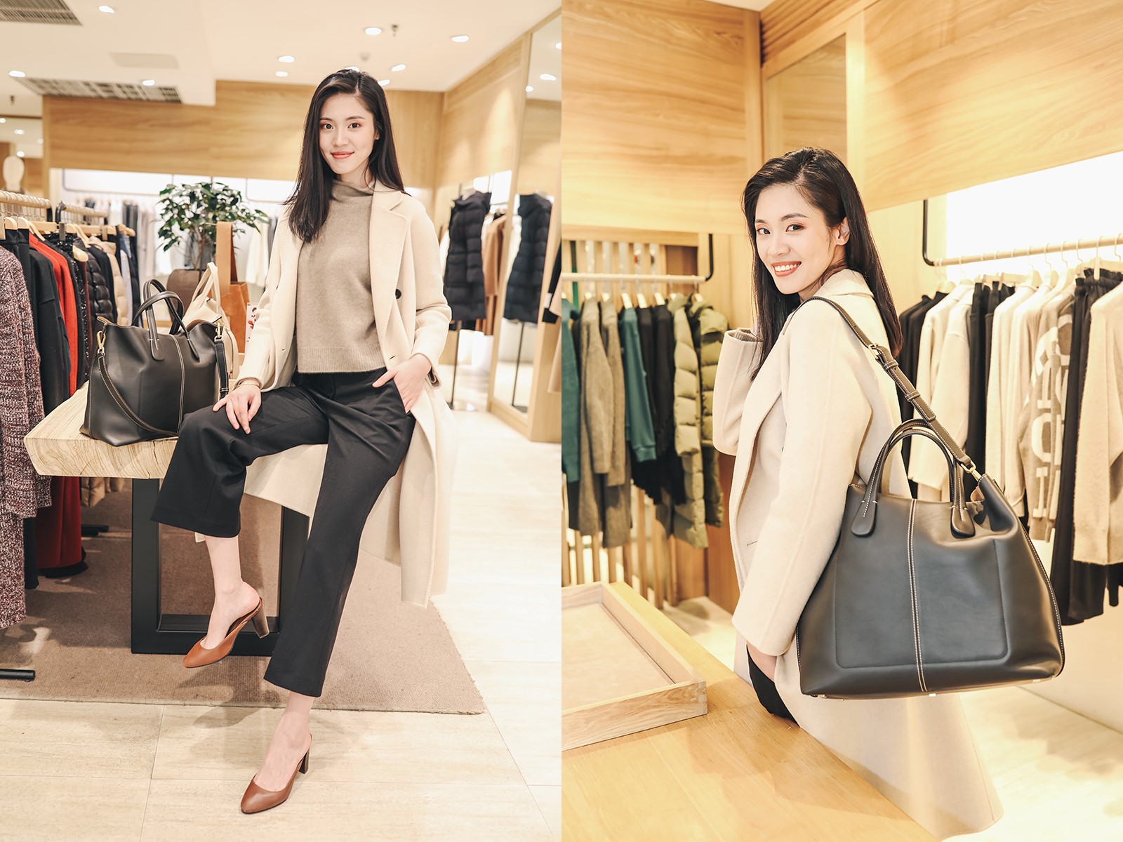 拍出仙女范儿的秘诀在这里，跟重庆美女学习一下秋冬穿搭吧