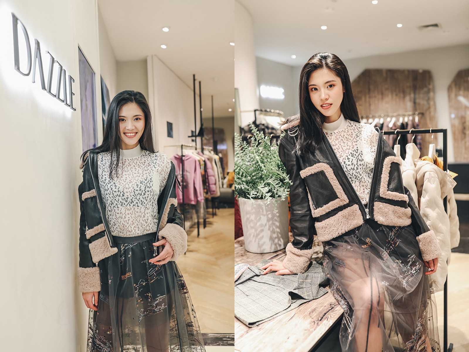 拍出仙女范儿的秘诀在这里，跟重庆美女学习一下秋冬穿搭吧