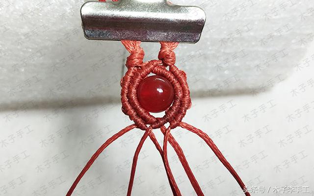 编织吊坠项链绳线要多长,手绳编织教程视频手链项链