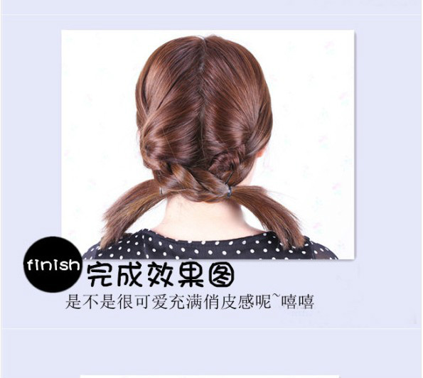 【转载】几百种漂亮头发的编法（第一辑）