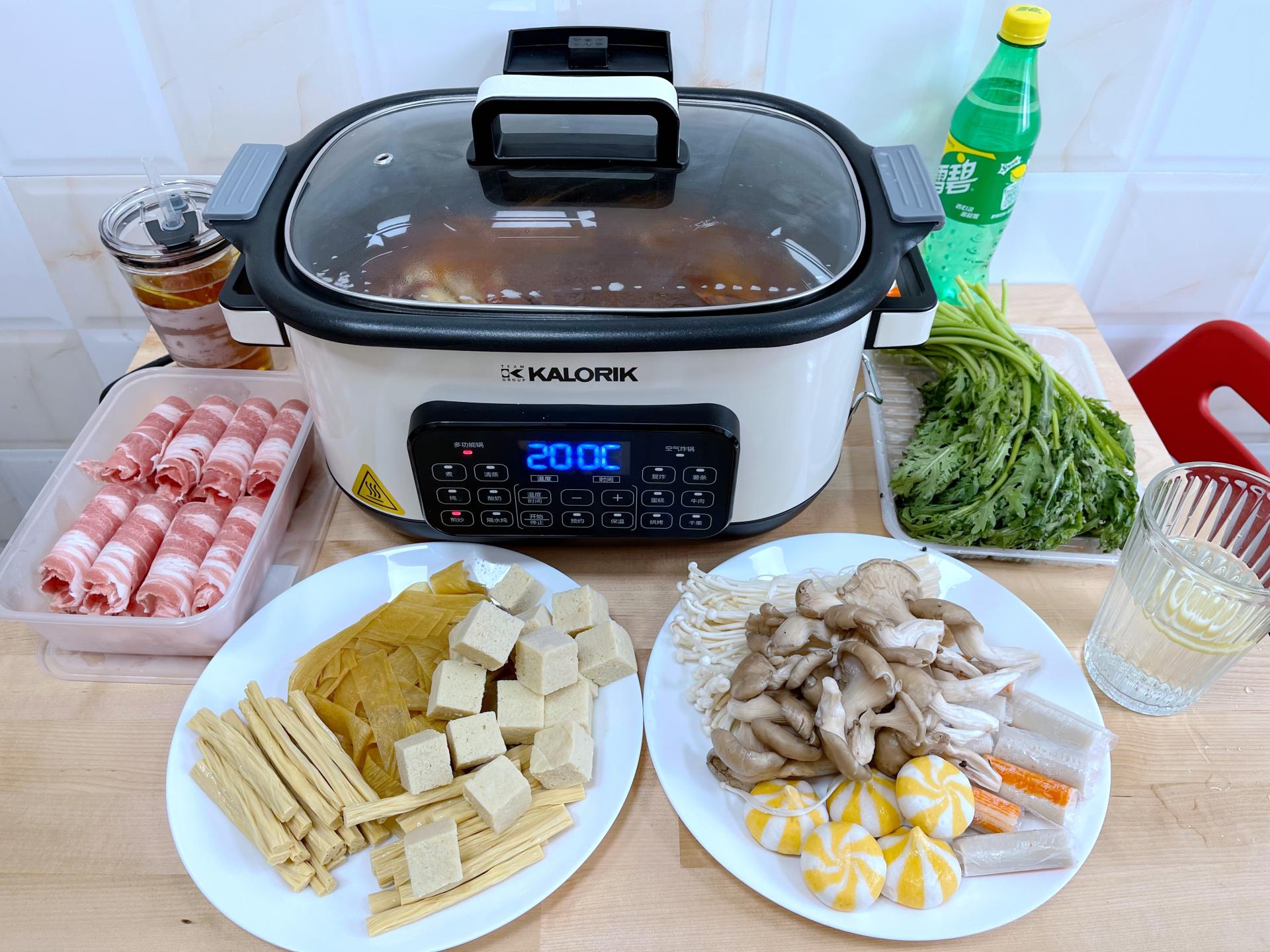 可蒸两用空气炸锅,空气炸锅煮锅二合一