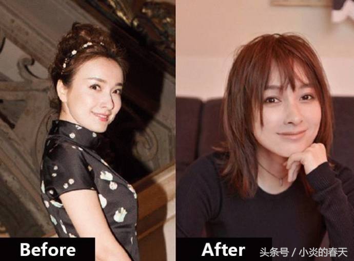 凌乱的刘海发型,发型潮流不烫不染