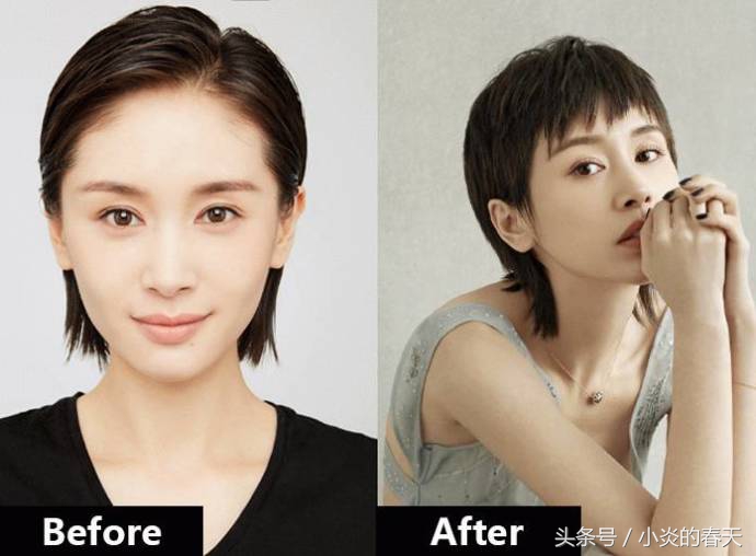 凌乱的刘海发型,发型潮流不烫不染