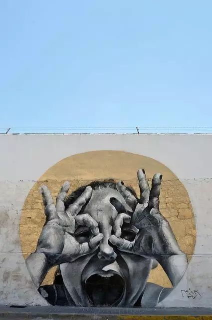 唯美3d画墙绘,破墙而出3d墙绘作品