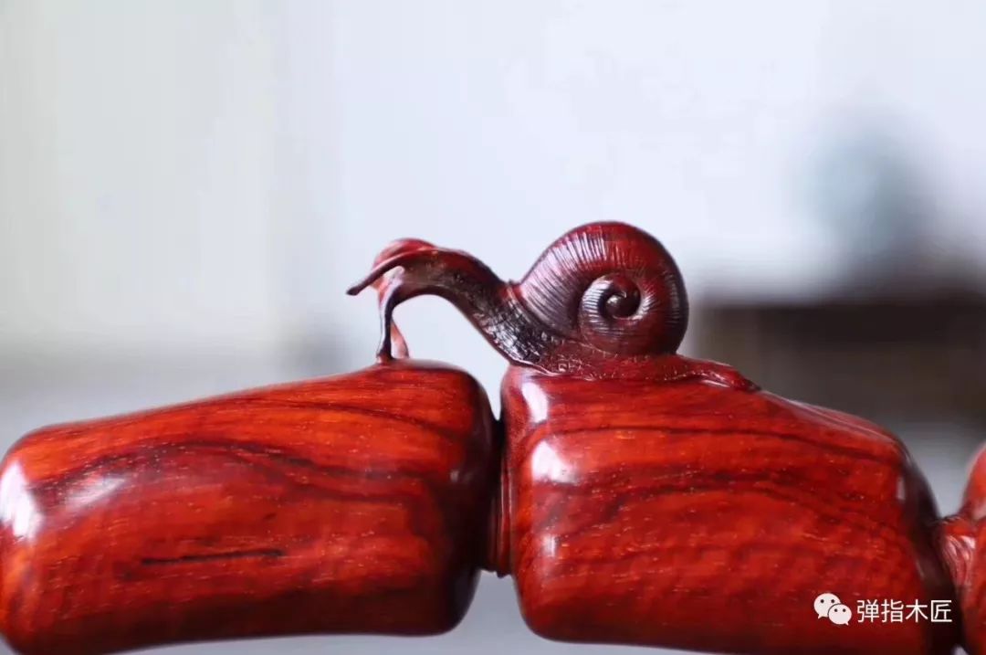 原木匠水波纹小叶紫檀手串,小叶紫檀水波纹效果好吗