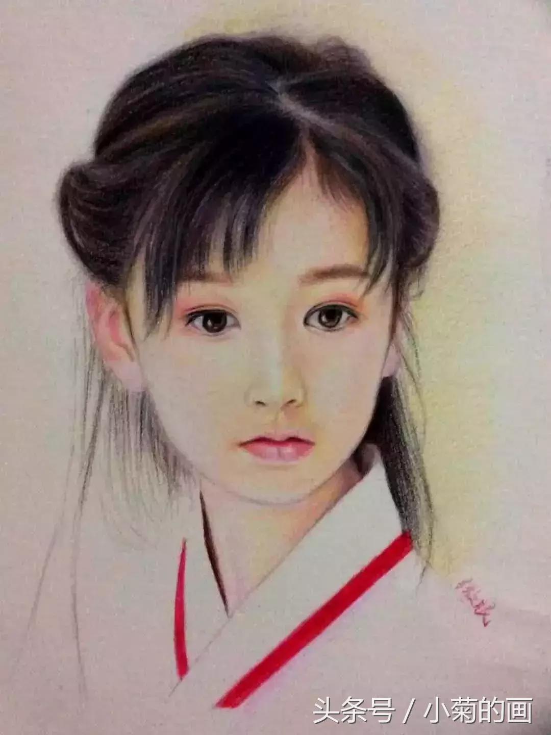 彩铅画人物怎么画逼真,彩铅怎么画人物