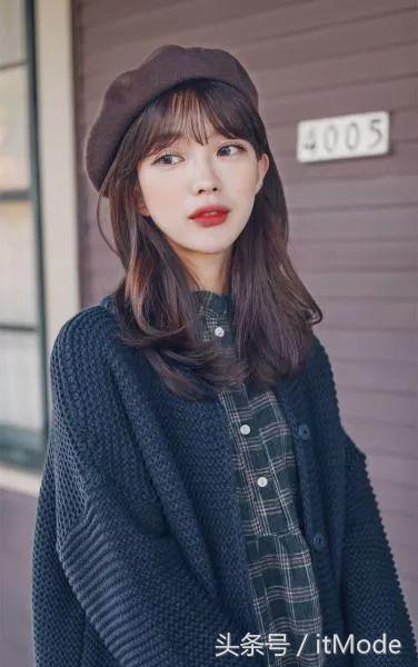 戴贝雷帽的发型怎么弄,冬天贝雷帽配什么发型好看