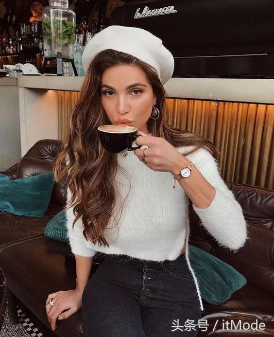 戴贝雷帽的发型怎么弄,冬天贝雷帽配什么发型好看