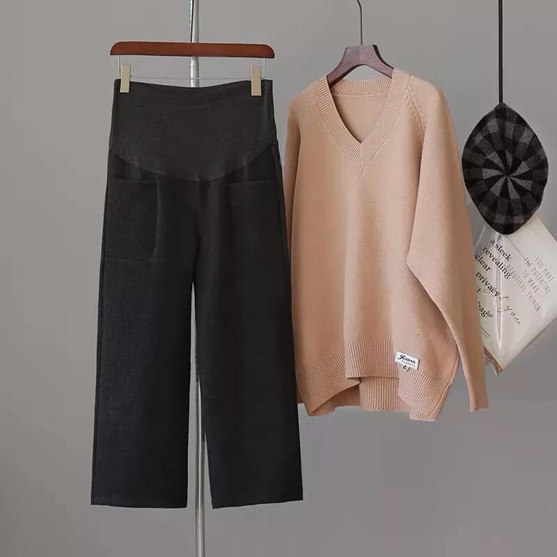 15款秋冬孕妈经典日常穿搭，孕期也别有一番韵味