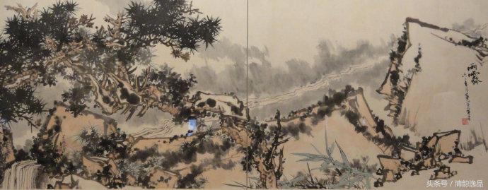 潘天寿花鸟画作品欣赏图文,潘天寿花鸟真迹一百幅大赏