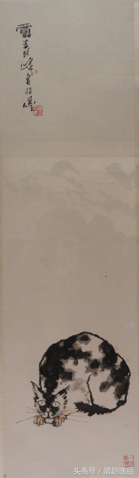 潘天寿花鸟画作品欣赏图文,潘天寿花鸟真迹一百幅大赏