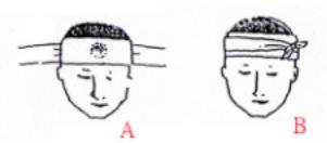 三角巾的包扎使用方法视频,风帽式三角巾包扎