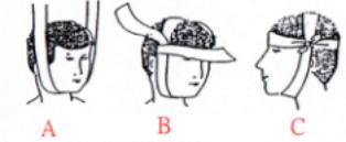 三角巾的包扎使用方法视频,风帽式三角巾包扎