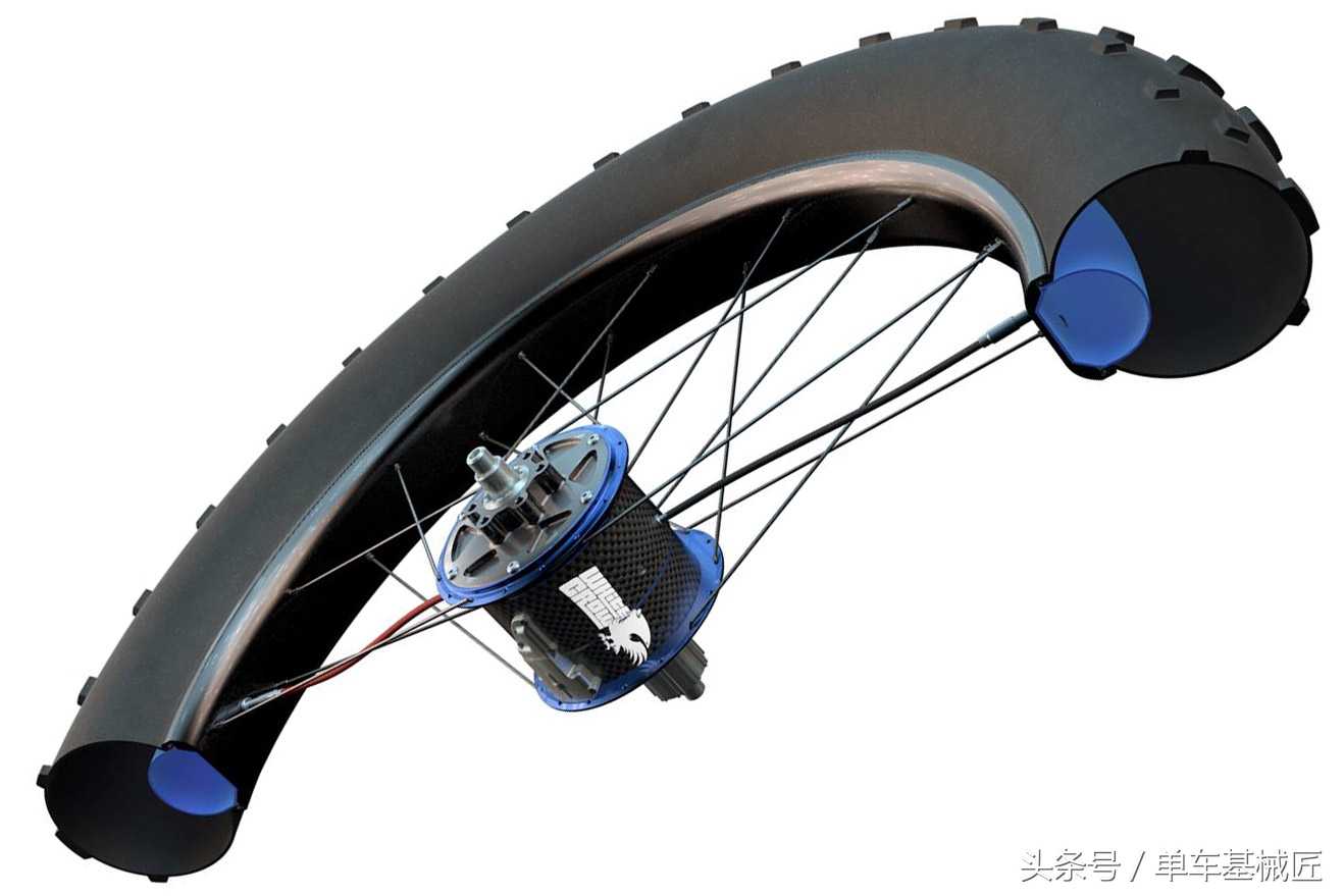 真的有人把这个自动充气的花鼓生产出来了，骑行中调节轮胎胎压