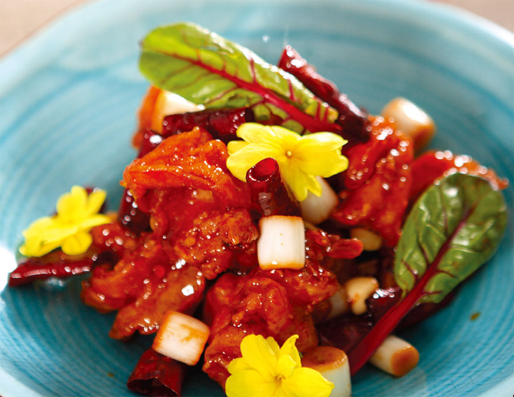 宫保虾球酸甜味,大师的菜宫保虾球的正宗做法