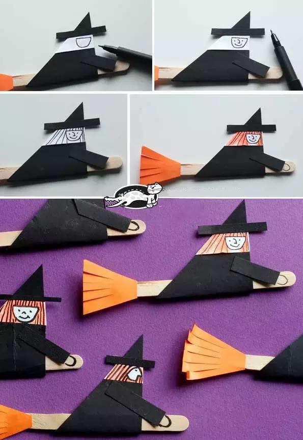 万圣节到了怎么做万圣节各种手工,可以免费玩的万圣节手工制作