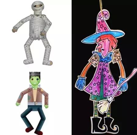 万圣节到了怎么做万圣节各种手工,可以免费玩的万圣节手工制作