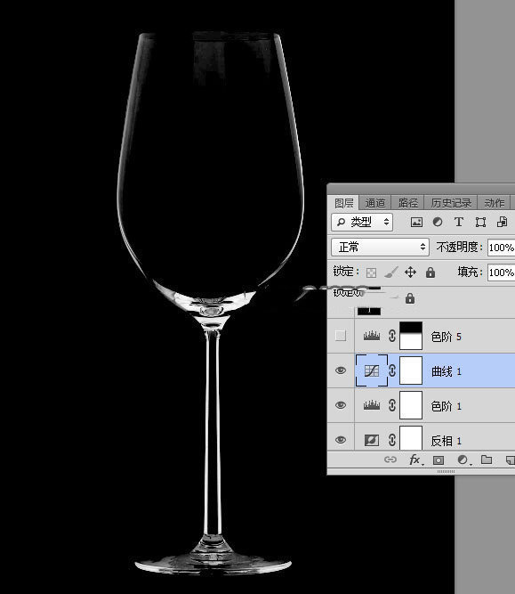 ps怎么给高脚杯里面加图片,ps技巧透明玻璃杯抠图实例教程