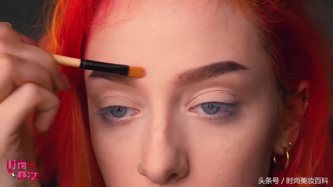 让妆容更精致的化妆技巧,圆脸单眼皮肿眼泡妆容欧美妆