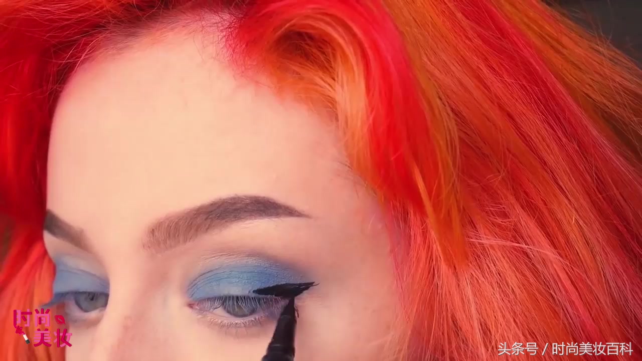 让妆容更精致的化妆技巧,圆脸单眼皮肿眼泡妆容欧美妆