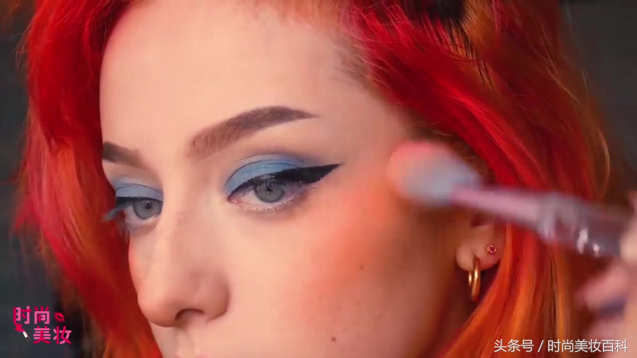 让妆容更精致的化妆技巧,圆脸单眼皮肿眼泡妆容欧美妆